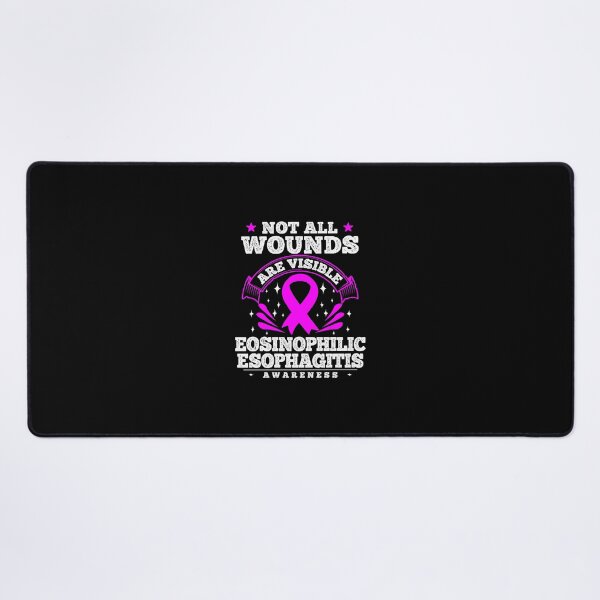 Item preview, Not All Wounds Are Visible Eoe Awareness Ribbon designed and sold by ichieli.