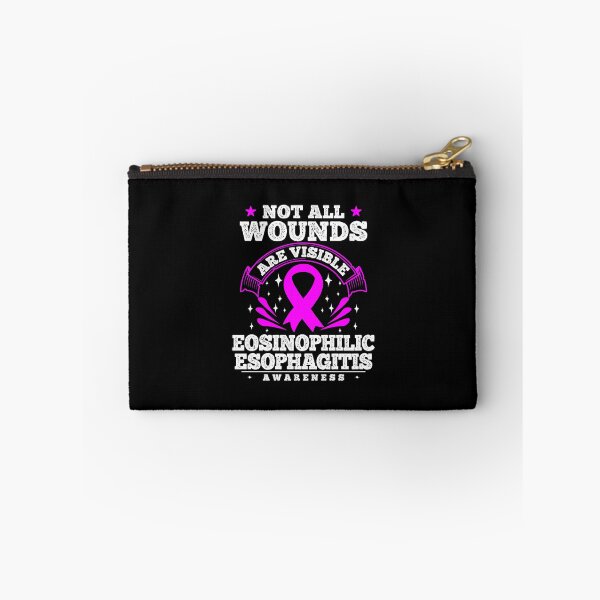 Item preview, Not All Wounds Are Visible Eoe Awareness Ribbon designed and sold by ichieli.
