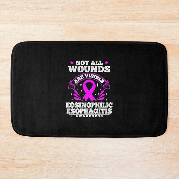 Item preview, Not All Wounds Are Visible Eoe Awareness Ribbon designed and sold by ichieli.