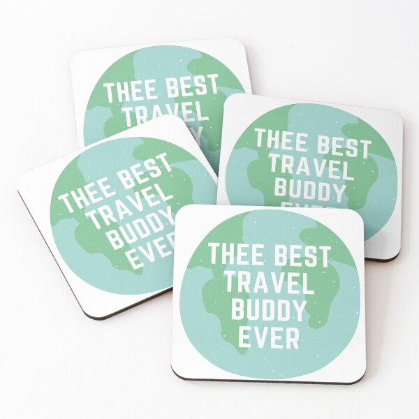Item preview, Best Travel Buddy Ever designed and sold by WoofKlan.