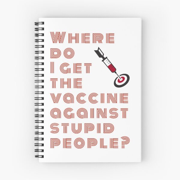 Item preview, Vaccine for Stupid People designed and sold by Maple Leaf Merch Co..