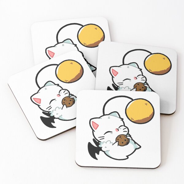 Item preview, Moogle with Coffee Biscuit designed and sold by Shiu's Art.