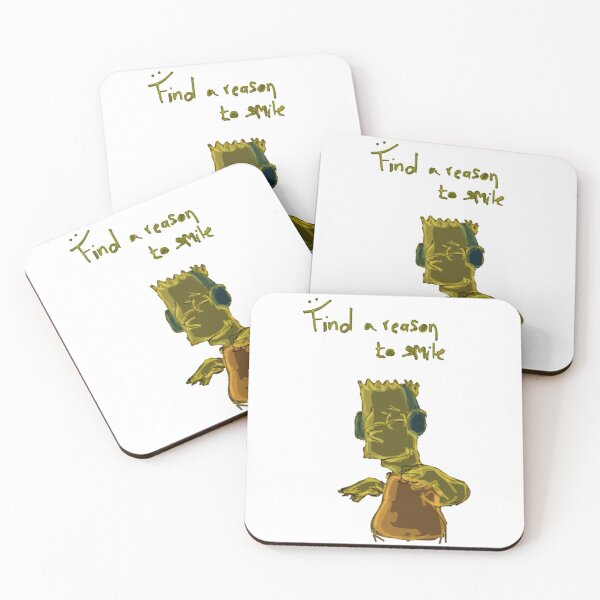 Item preview, Find a reason to smile, sempsons, bart designed and sold by osamamz.