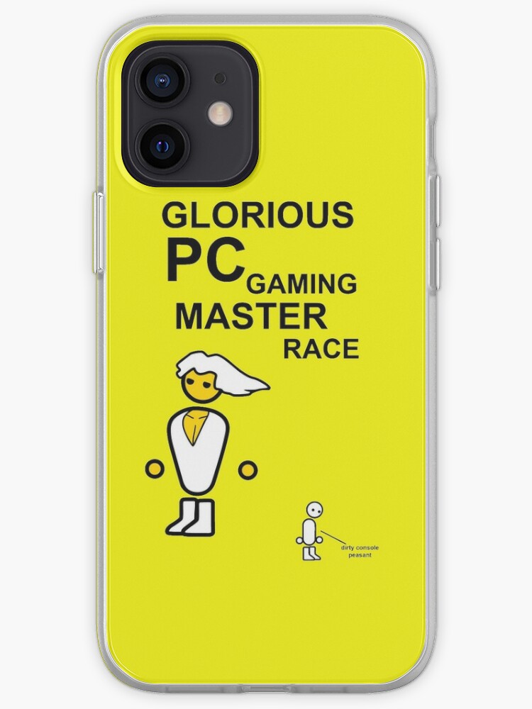 Herrliches Pc Gaming Meisterrennen Iphone Hulle Cover Von King84 Redbubble