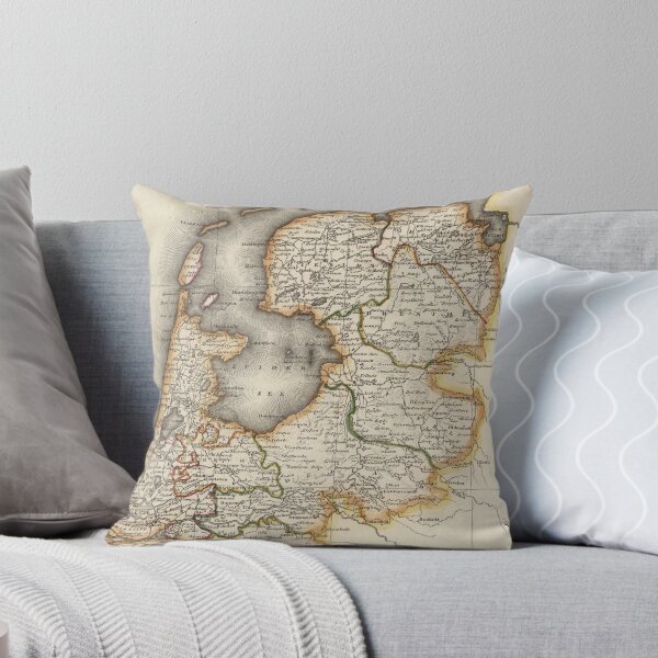 Item preview, Vintage Map of Holland (1817)  designed and sold by BravuraMedia.