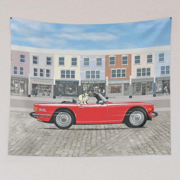 Item preview, Signal Red color late TR6 – the Classic British Sports Car designed and sold by Bigs66.