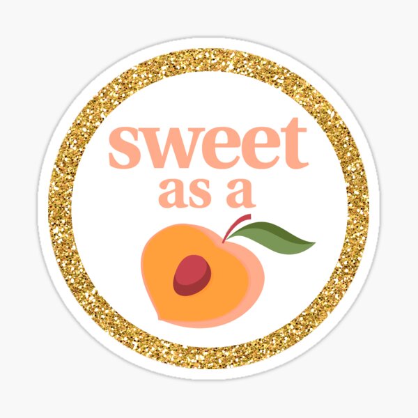 Sweet As A Peach Gifts Merchandise Redbubble