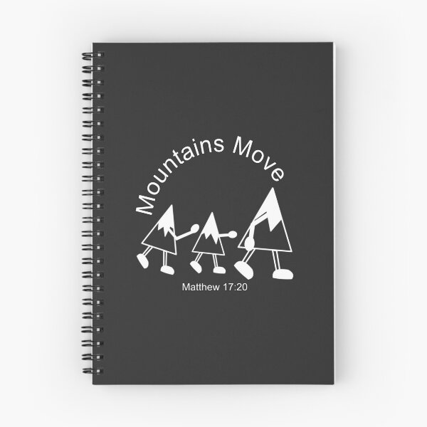 Item preview, Christian Design - Mountains Move - Matthew 17 verse 20 designed and sold by simplydesignart.