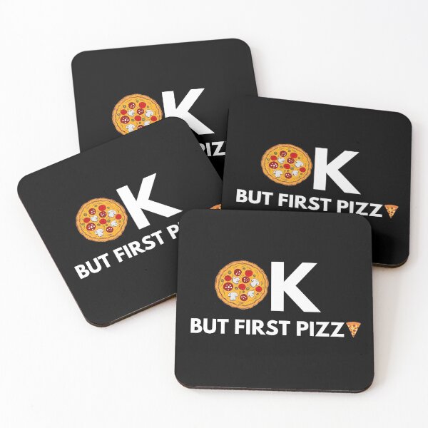 Item preview, Ok but first pizza designed and sold by YuneDesigns.