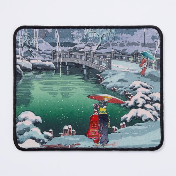Item preview, Spring Snow at Maruyama by Tsuchiya Koitsu designed and sold by ArtExpression.