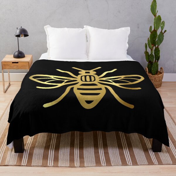 Item preview, MANCHESTER Bee Gold designed and sold by jhojho.