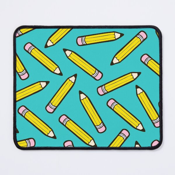 Item preview, Pencil Power Blue Pattern designed and sold by evannave.
