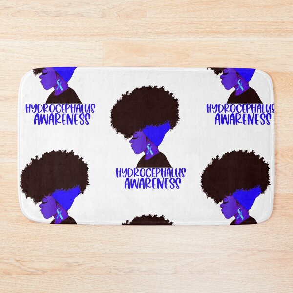 Item preview, African American woman Hydrocephalus Awareness- hydrocephalus awareness  designed and sold by Designs Of all kinds.