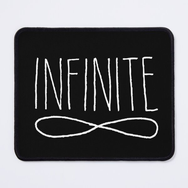 Item preview, Infinite Black and White Typography Design designed and sold by evannave.
