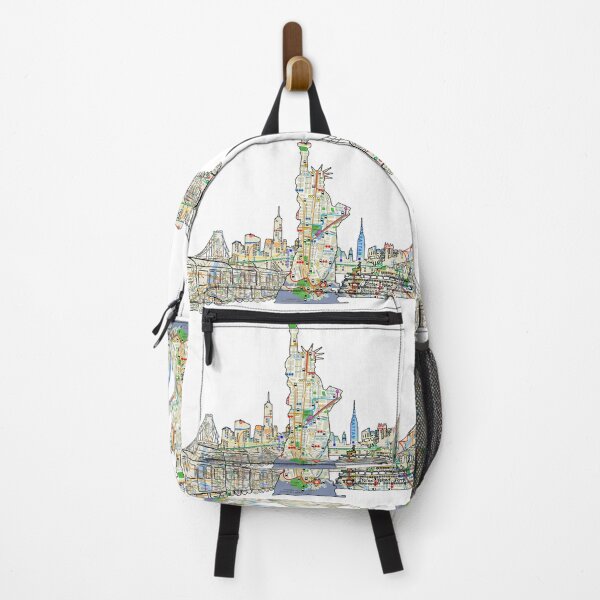 Item preview, NYC Statue of Liberty Brooklyn Bridge Staten Island ferry, and more designed and sold by hookink.