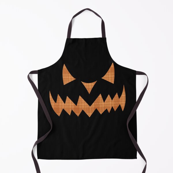 Item preview, Halloween Jack O Lantern Pumpkin in Orange Plaid designed and sold by ShowMePrints.
