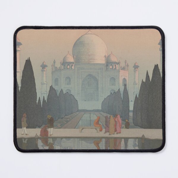 Item preview, Morning Mist in Taj Mahal by Yoshida Hiroshi designed and sold by ArtExpression.