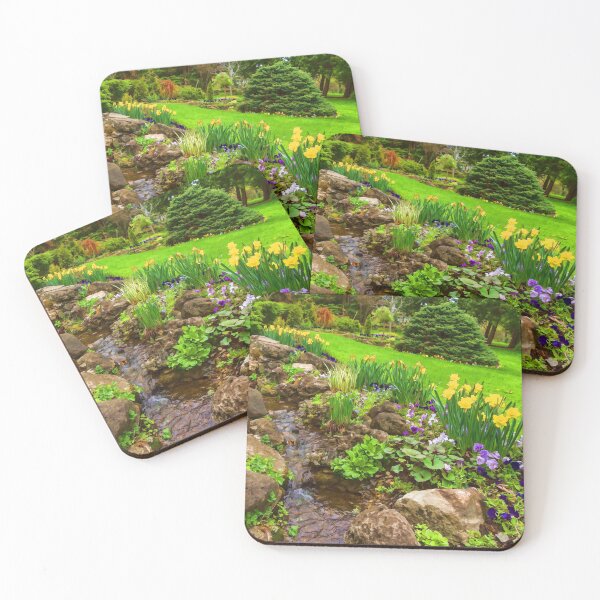 Item preview, The Little Creek in the Garden - Impressions Of Spring designed and sold by Georgia Mizuleva.