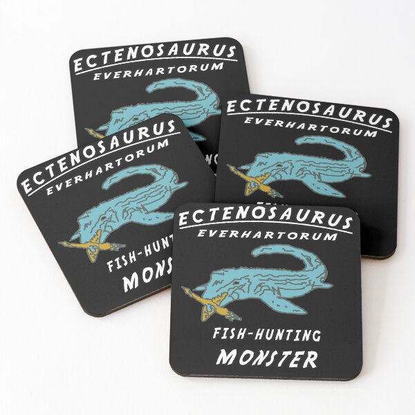 Artikelvorschau, Ectenosaurus Everhartorum Fisch jagen Monster fossilen Mosasaurier entworfen und verkauft von twobillion.