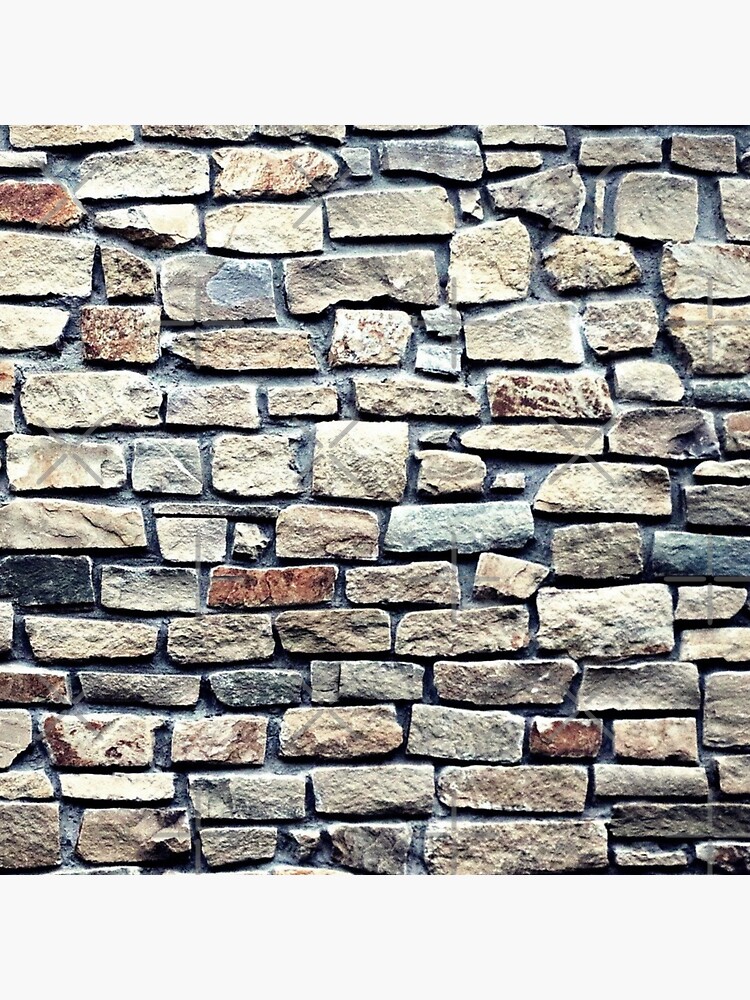 "Grey Brick wall" Sticker for Sale by Icelya Redbubble