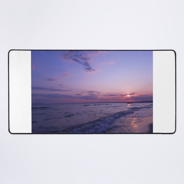 Item preview, Beautiful Purple Ocean Beach Sunset designed and sold by newburyboutique.