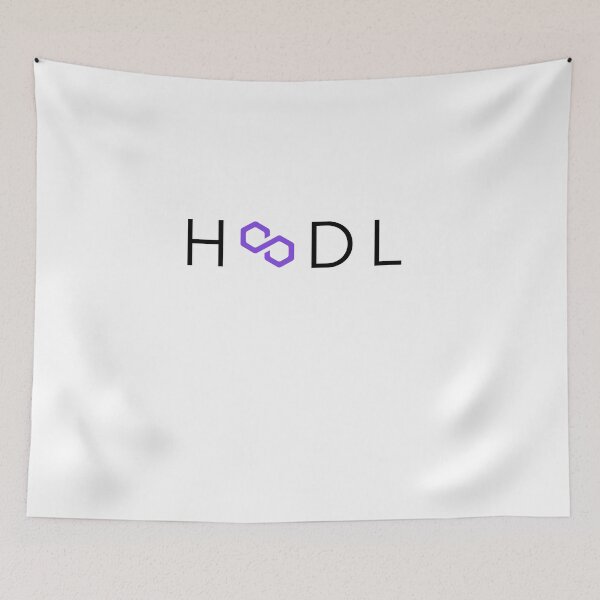 Item preview, HODL Polygon (Matic) T-Shirt designed and sold by Funny-Tees4U.