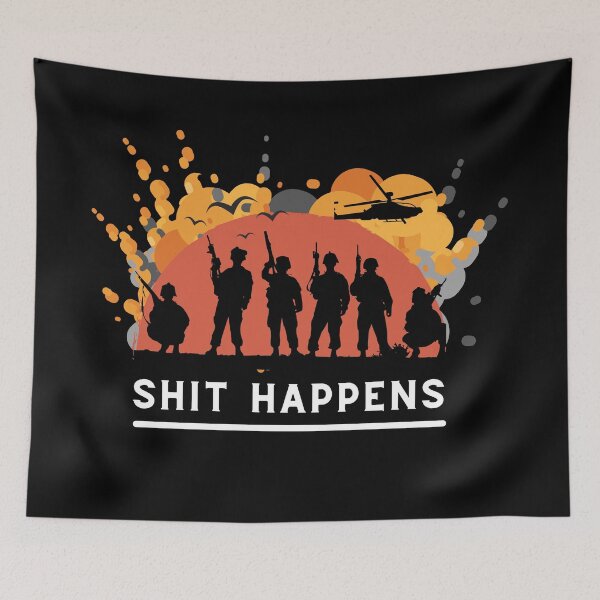 Item preview, SH1t Happens - Airsoft by Design  designed and sold by AirsoftBD.