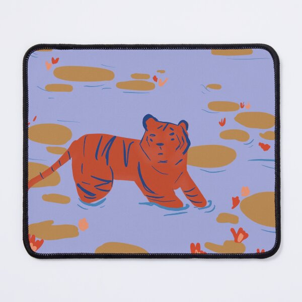 Item preview, Tiger wading designed and sold by Hali Quinn Mervine.