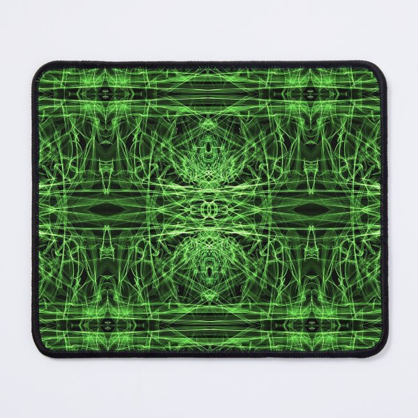 Item preview, Liquid Light Series #46 ~ Green Abstract Fractal Pattern designed and sold by Ascension Vibrations.