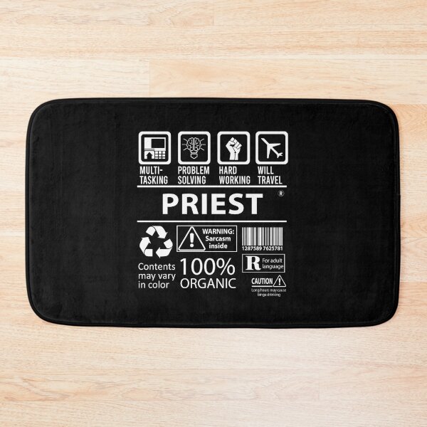 Item preview, Priest T Shirt - Multitasking Job Gift Item Tee designed and sold by eaneyjulie.