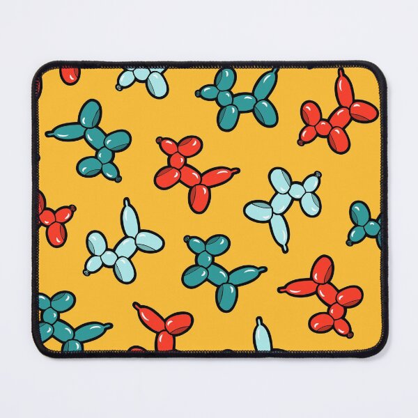 Item preview, Balloon Animal Dogs Pattern in Yellow designed and sold by evannave.