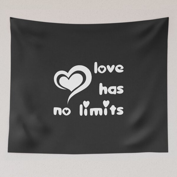 Item preview, Christian Design - Love Has No Limits designed and sold by simplydesignart.