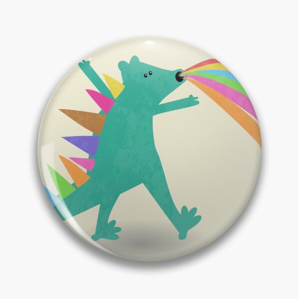 Item preview, Dinosaur Barfing Rainbows designed and sold by JanesPond.