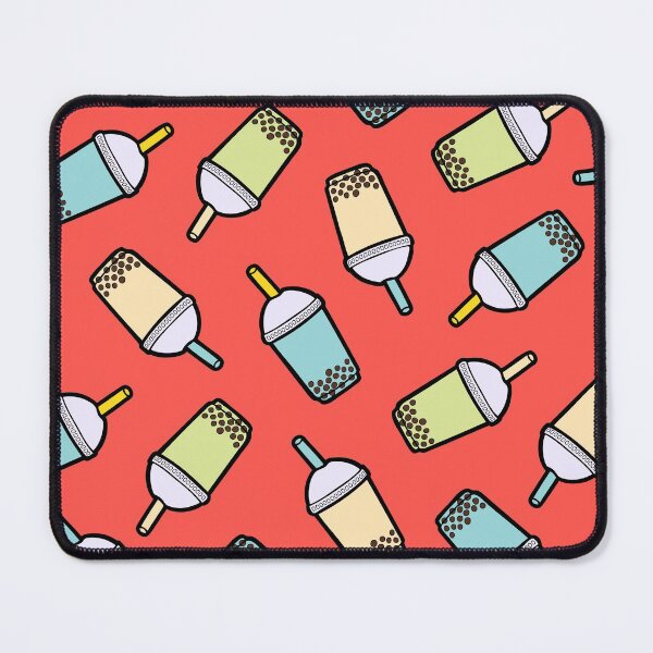 Item preview, Bubble Tea Pattern in Red designed and sold by evannave.