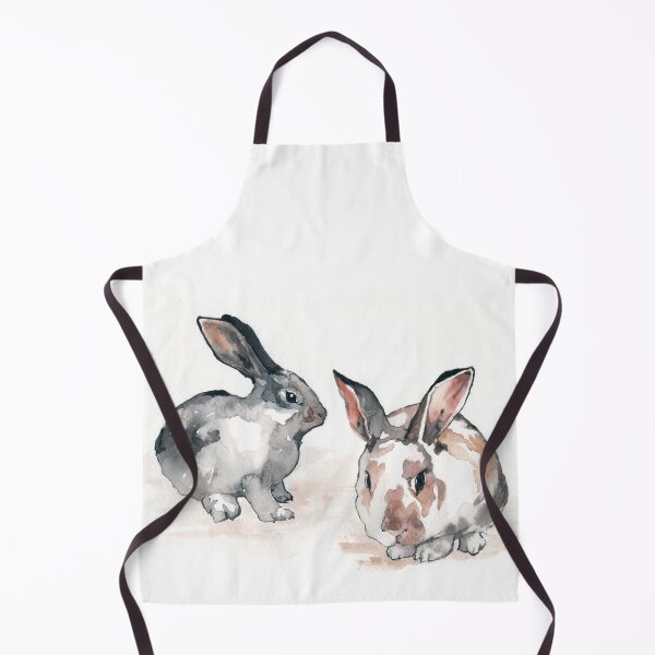 Item preview, Rabbit Pet Painting - Hare, Bunny - Asian Zen Art - Japanese Watercolor - Anaimal Art - Peinture Aquarelle Animaux - Dessin Lapin Original designed and sold by ArtProvocation.