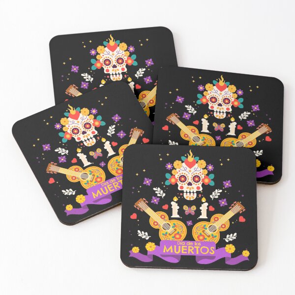 Item preview, Dia de los muertos T-Shirt designed and sold by Happy Puppy Print On Demand.