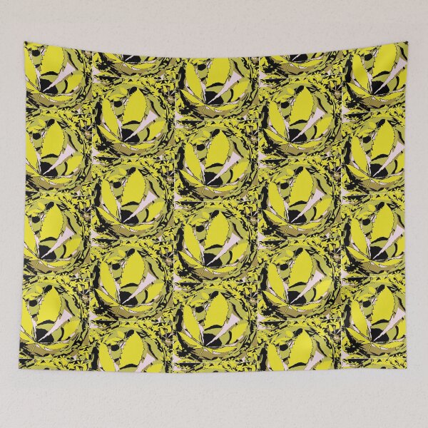 Item preview, CANNABIS YELLOW WEED ABSTRACT designed and sold by WeedHighLife.