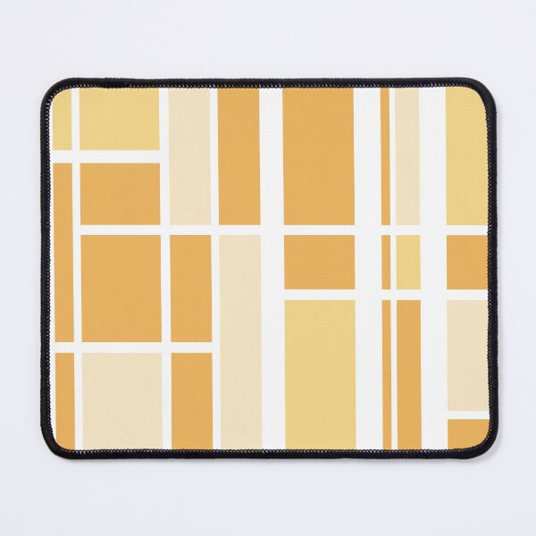 Item preview, Yellow Shades Rectangles Pattern designed and sold by bubblyshades.