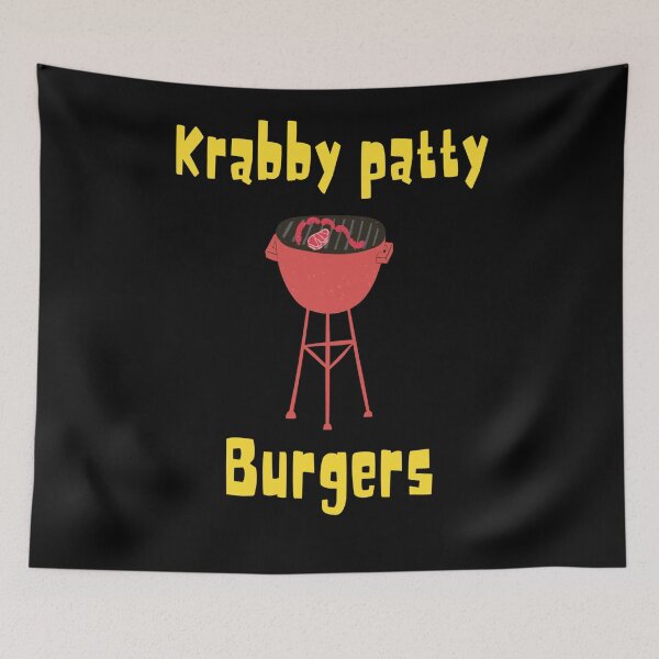 Item preview, BBQ Barbecue Krabby Patty burgers designed and sold by JackLamel.
