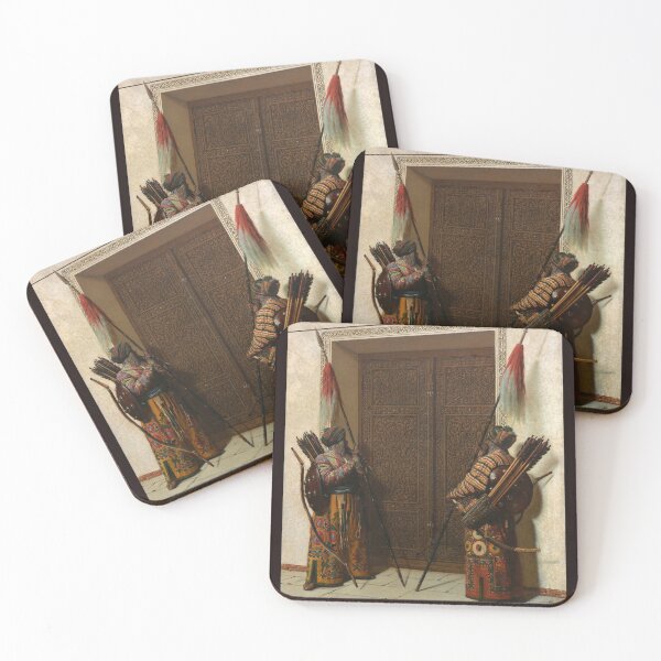 Item preview, The Doors of Tamerlane -- Guards with Spears protecting the Door  designed and sold by MagicStrawberry.