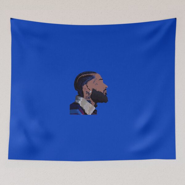 Item preview, Nipsey Hussle Side Profile designed and sold by luzerome.