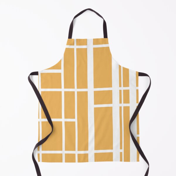 Artikelvorschau, Mustard Yellow Shades Rectangles Pattern entworfen und verkauft von bubblyshades.