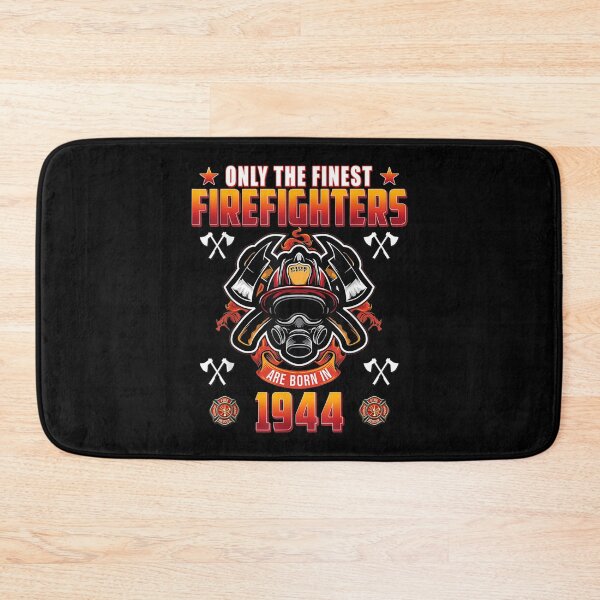 Item preview, 77 Year Old Firefighter Born in 1944 Vintage 77 Birthday  designed and sold by CuthbertShop.