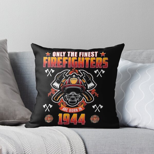 Item preview, 77 Year Old Firefighter Born in 1944 Vintage 77 Birthday  designed and sold by CuthbertShop.