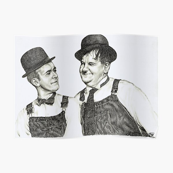 'Tell me that again Ollie' Poster