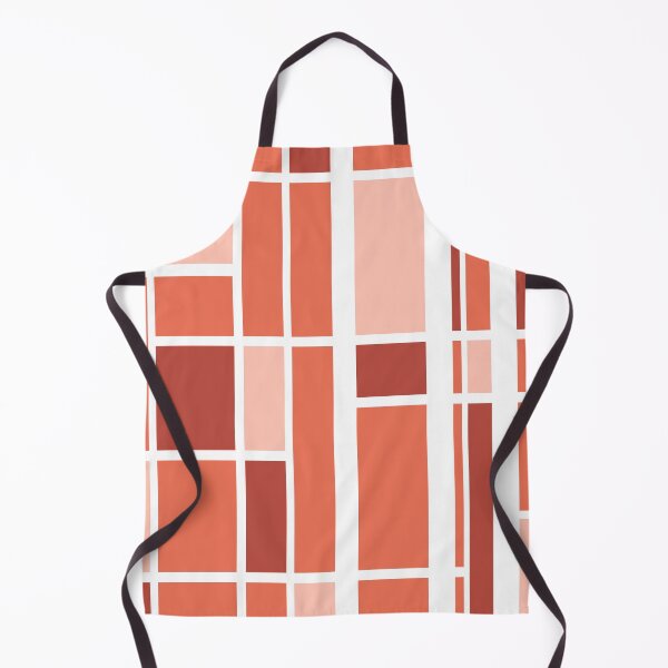 Aperçu de l'œuvre Orange Shades Rectangles Pattern créée et vendue par bubblyshades.