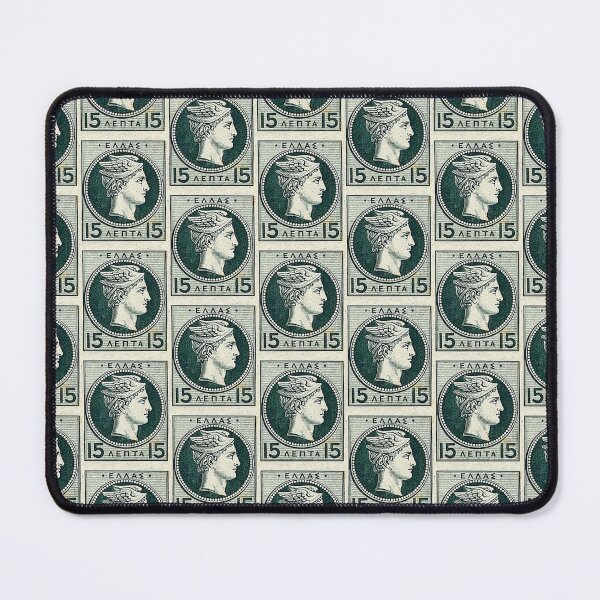 Item preview, Vintage Greek Postage designed and sold by BlueSpecsStudio.