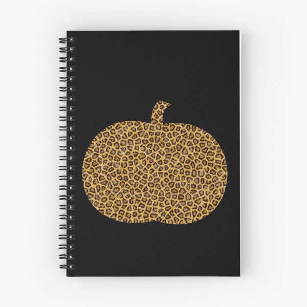 Item preview, Halloween Pumpkin in Cheetah Leopard Print designed and sold by ShowMePrints.