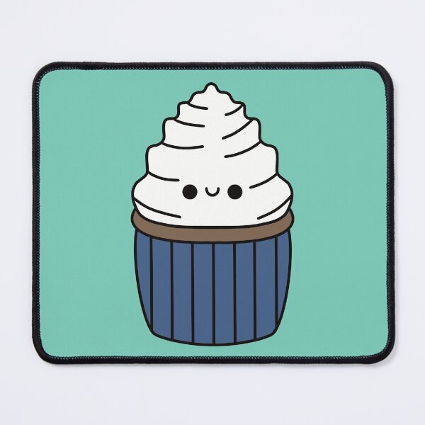 Item preview, Cute Vanilla Cupcake - Kawaii Cupcake designed and sold by KawaiiByDice.
