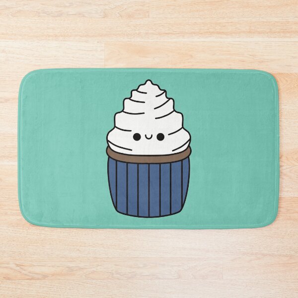Item preview, Cute Vanilla Cupcake - Kawaii Cupcake designed and sold by KawaiiByDice.